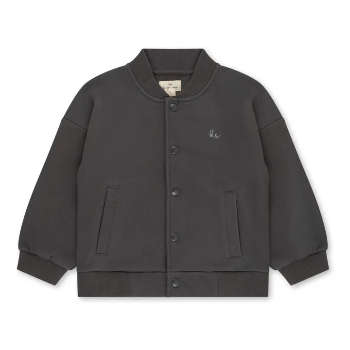 Konges Sløjd Bomber Coton Bio Panda Lou Sequin | Gris anthracite