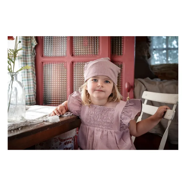 Lilinoa Combinaison Maryse Smockée | Rose