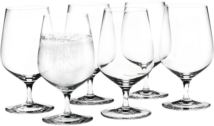 Holmegaard Cabernet Vandglas klar 36 cl 6 stk. Transparent