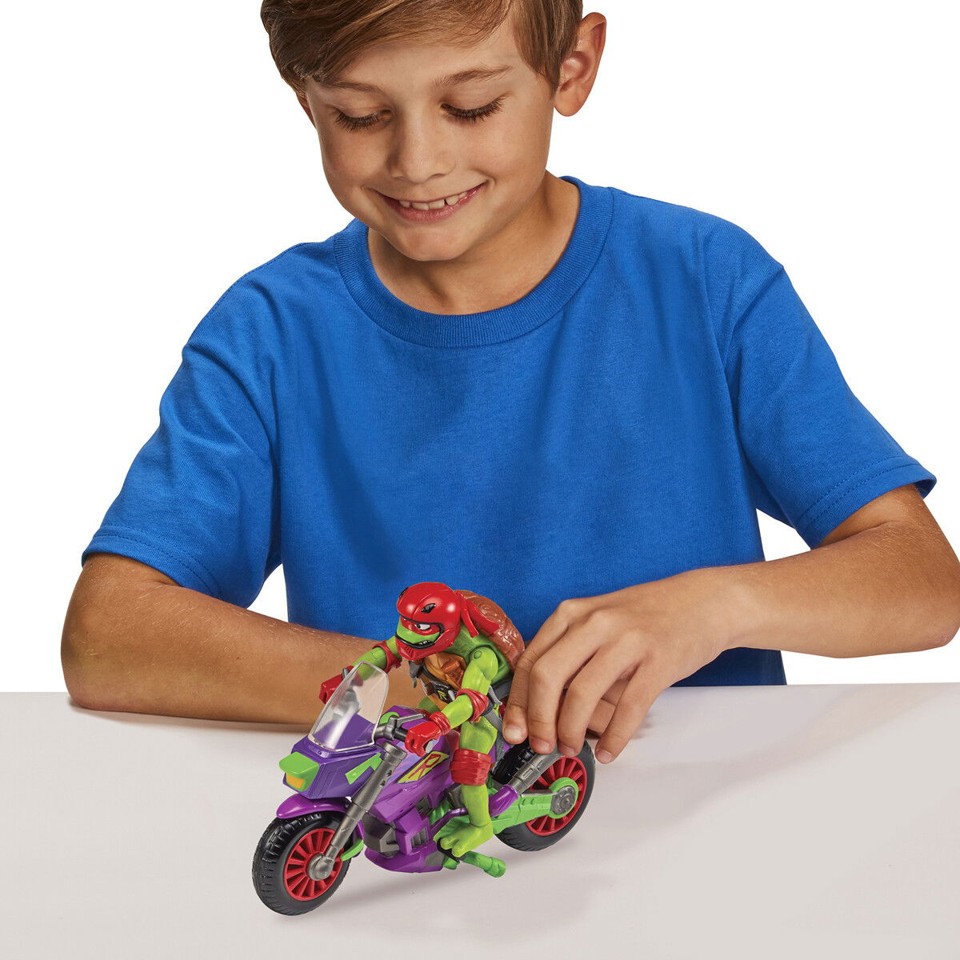 Turtles - Mutant Mayhem Dragon Motorcykel Raphael