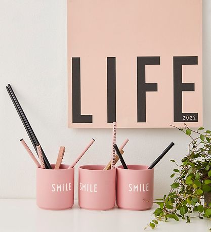Design Letters Kop - Favourite Cup - Smile - Rosa