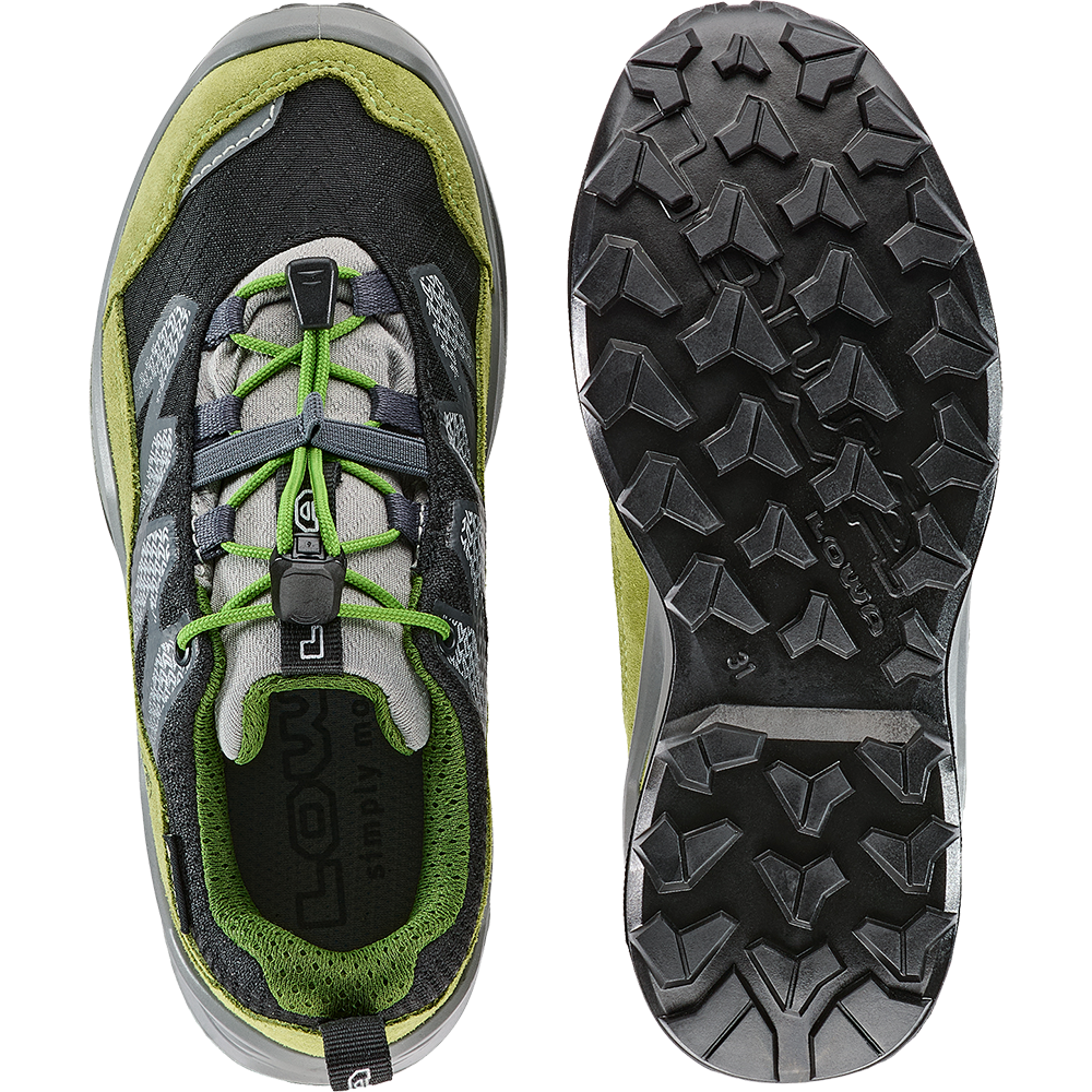 LOWA Maddox Pro GORE-TEX® LO JR Wanderschuhe Kinder schwarz