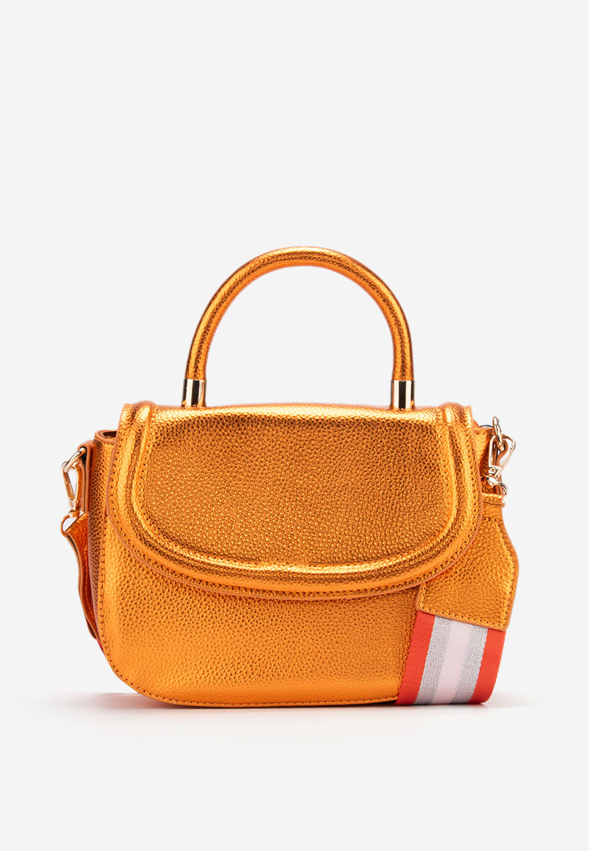 Sac bandoulière femme orange Julima