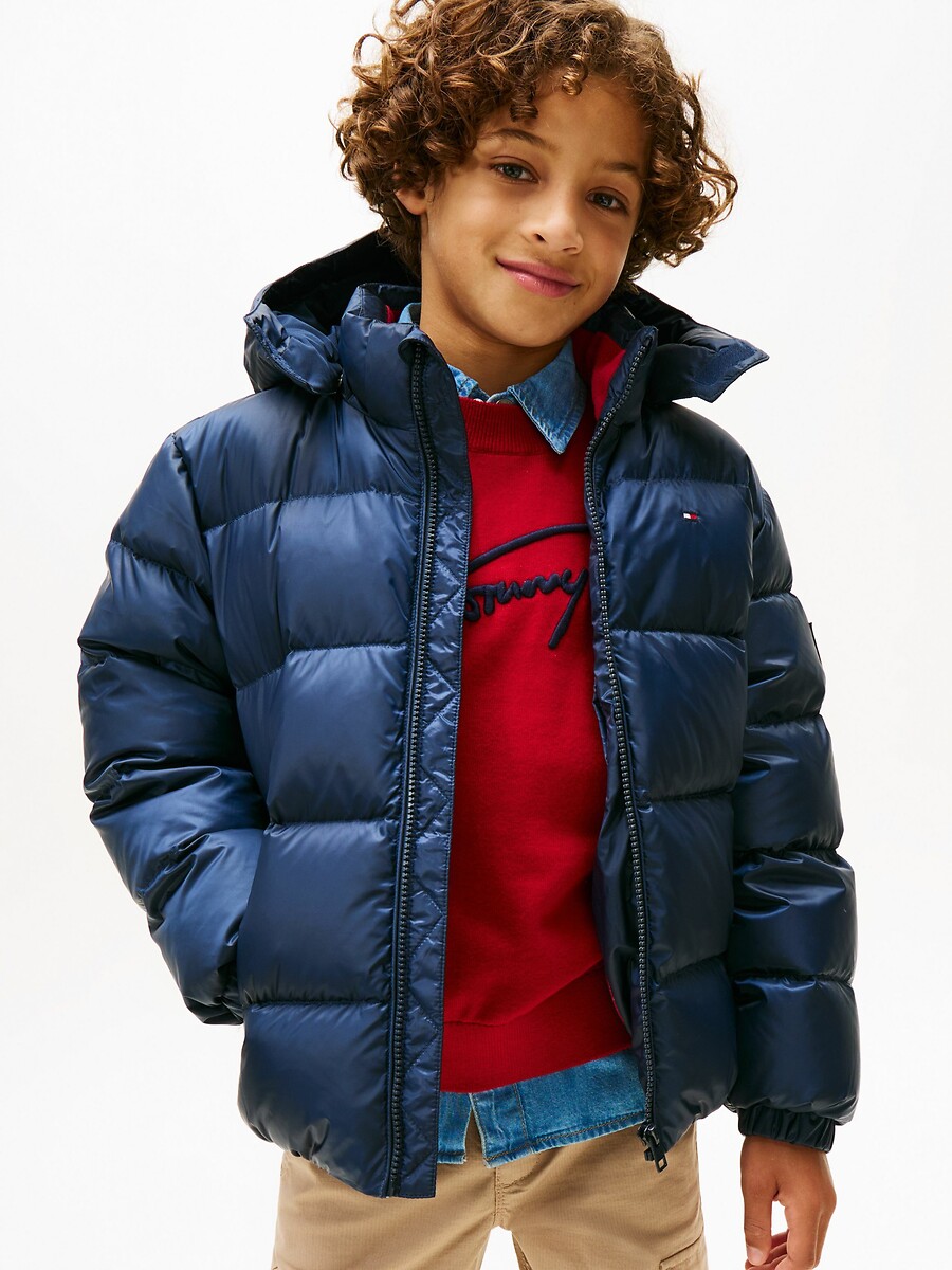 TOMMY HILFIGER<br>Donsjas com capacete