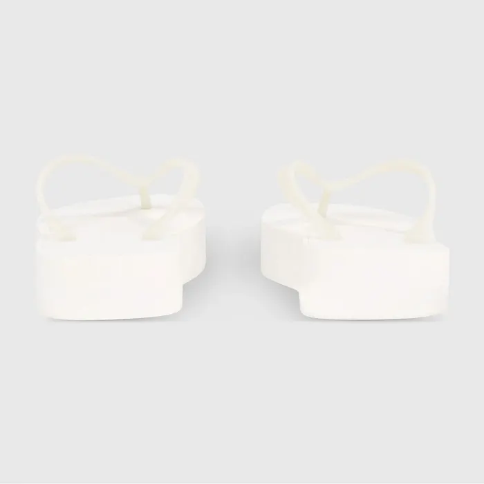 Calvin Klein Flatform Logo Teenslippers Dames