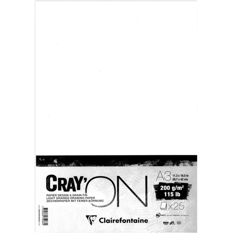 Cray'ON paquet 25F A3 200g