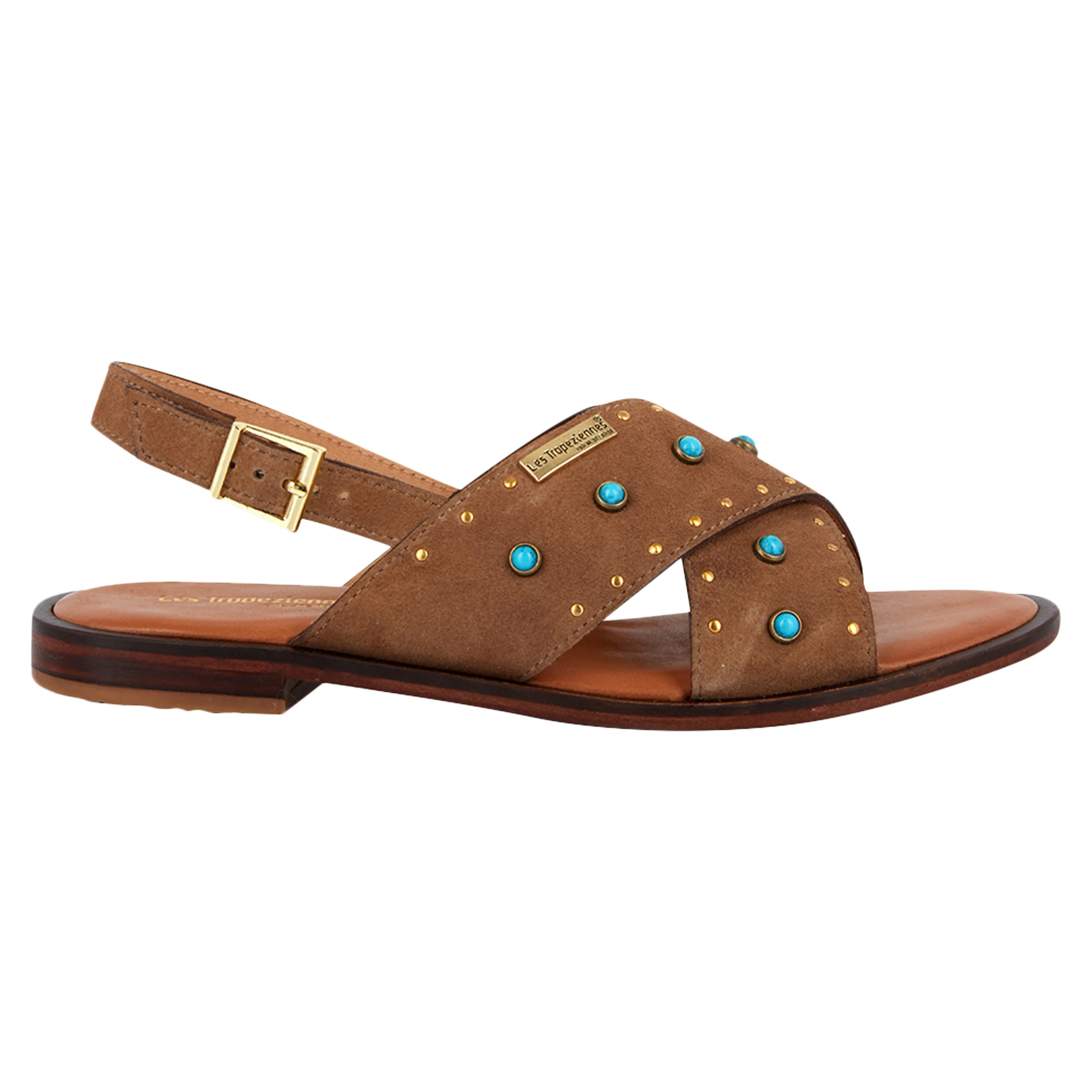 Sandales cuirpar m. Belarbi helixir | Marron