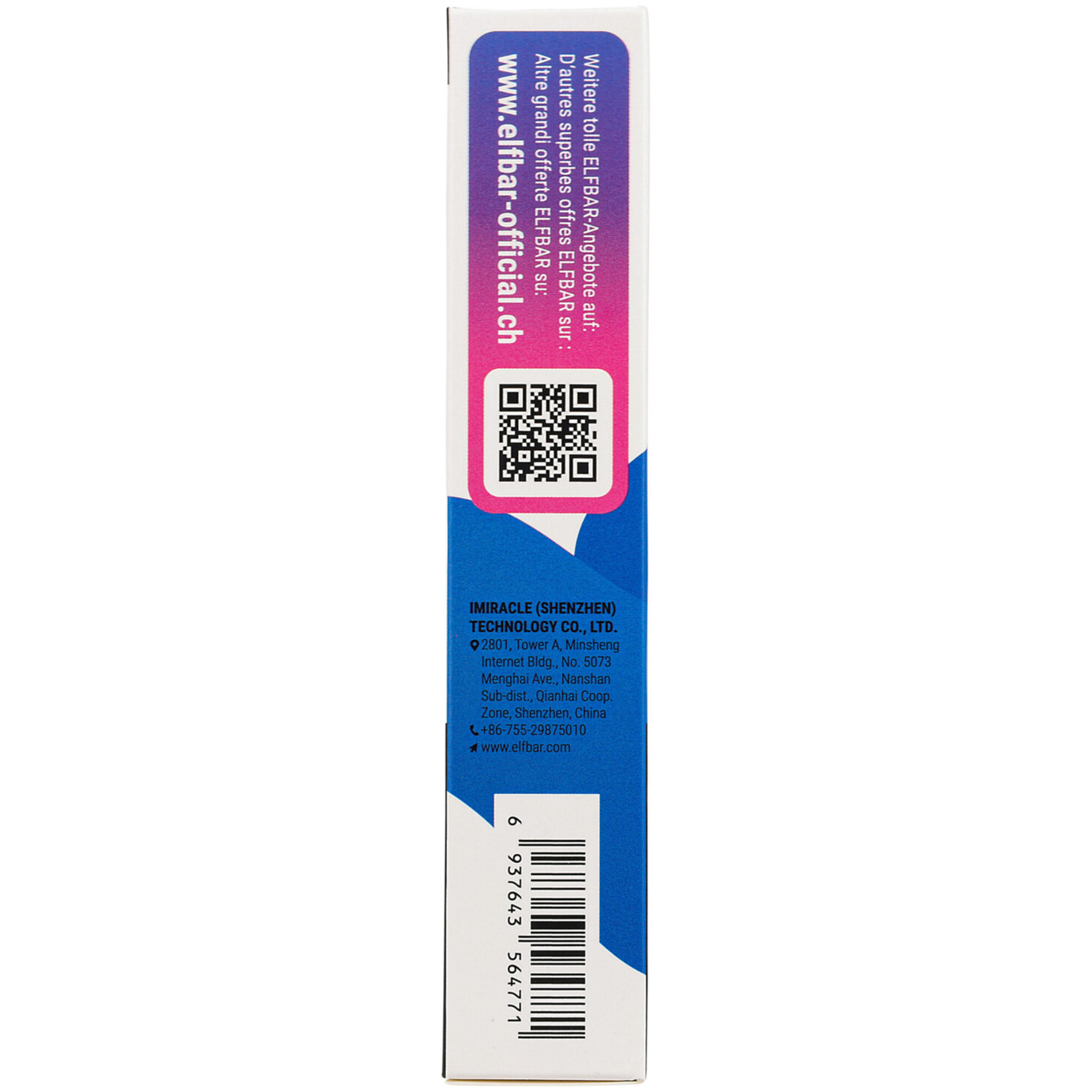 Elfbar 600 Blue Razz Lemonade