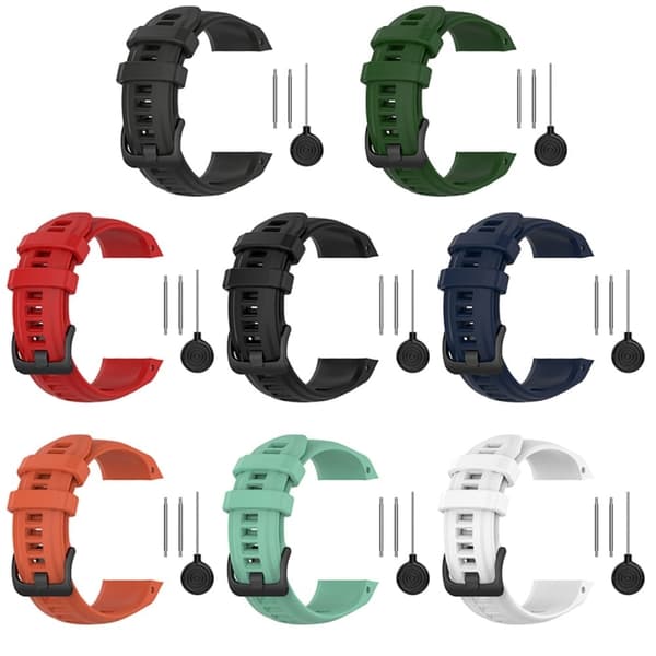 Garmin Instinct 2S klokkerem i silikon - Hvit