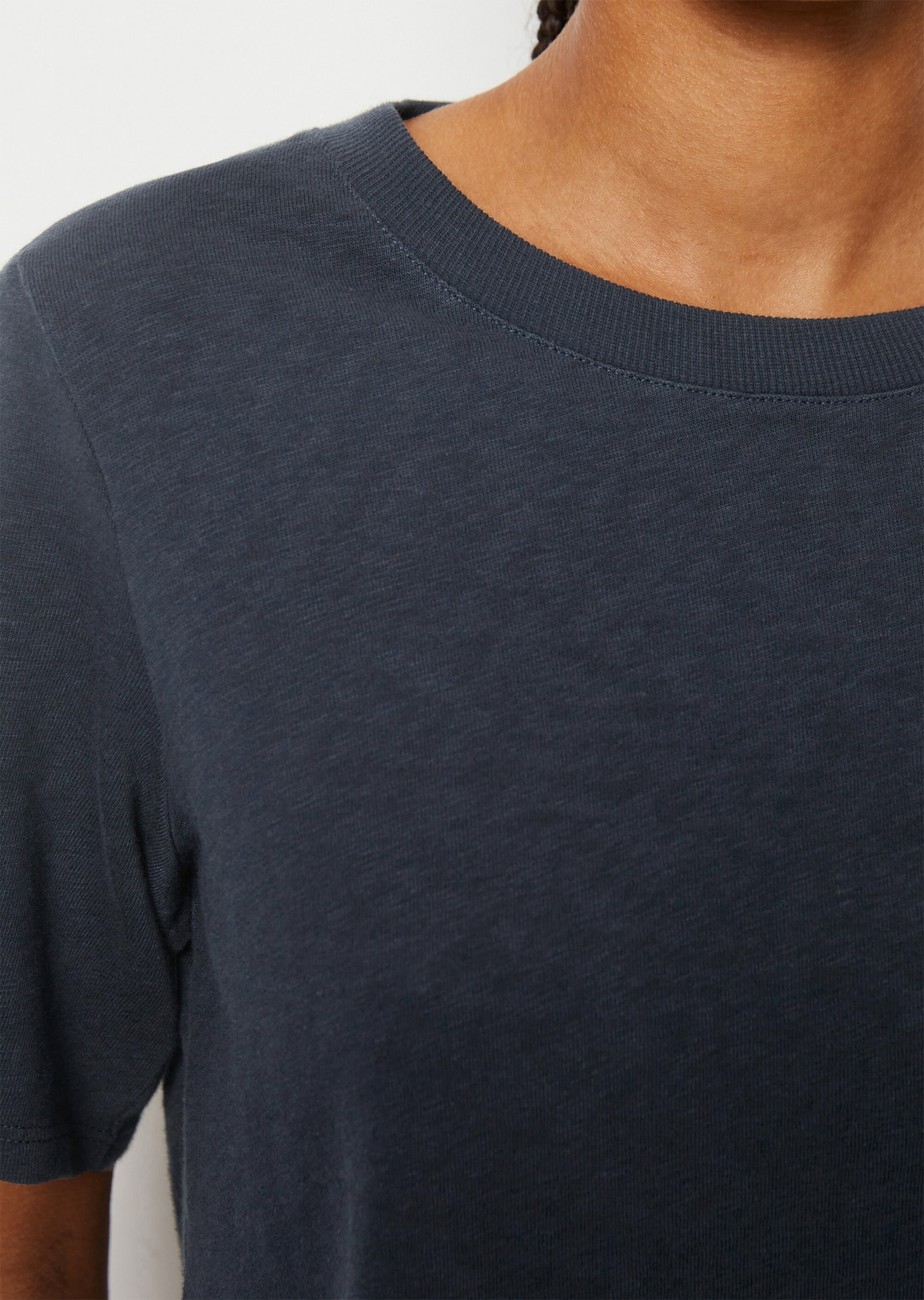 Slub-Jersey-T-Shirt aus softer Bio-Baumwolle