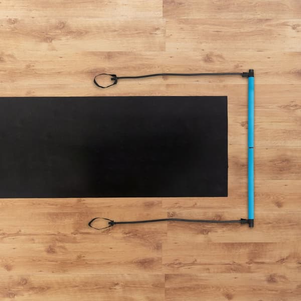 Pilatesstang med motstandsbånd