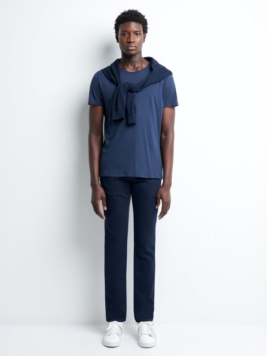 Tee-shirt en coton supima® uni