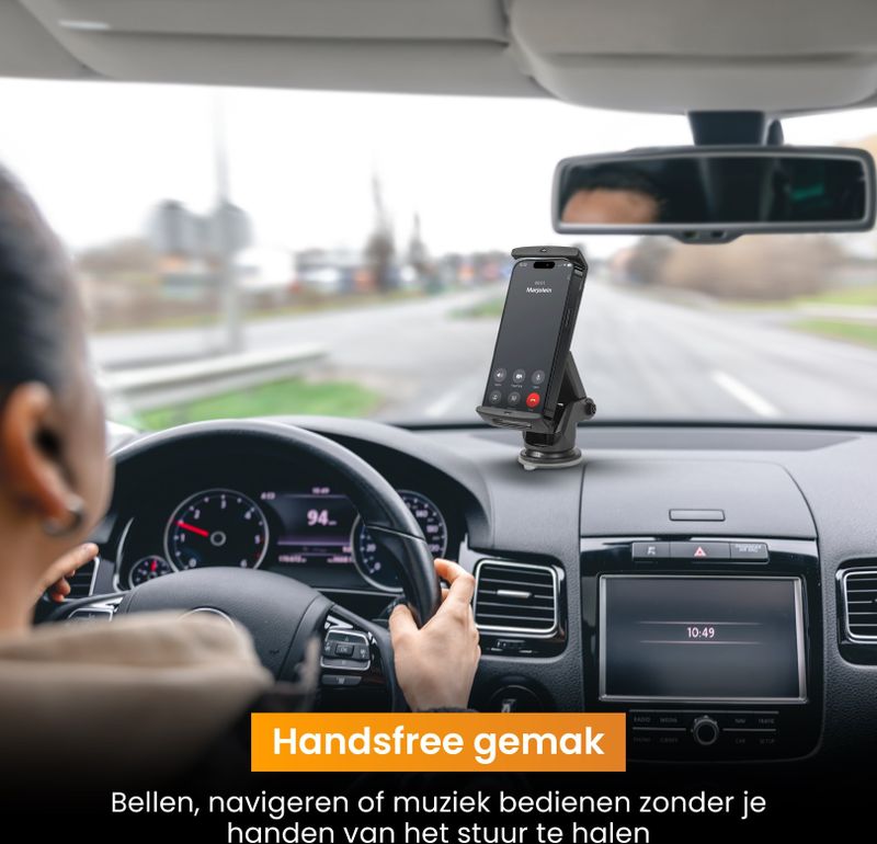 R2B - Ede - Tablet- en Telefoonhouder - Dashboardpad - Raam en Dashboard