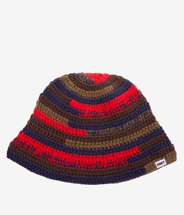 Obey Bell Mütze (red multi)
