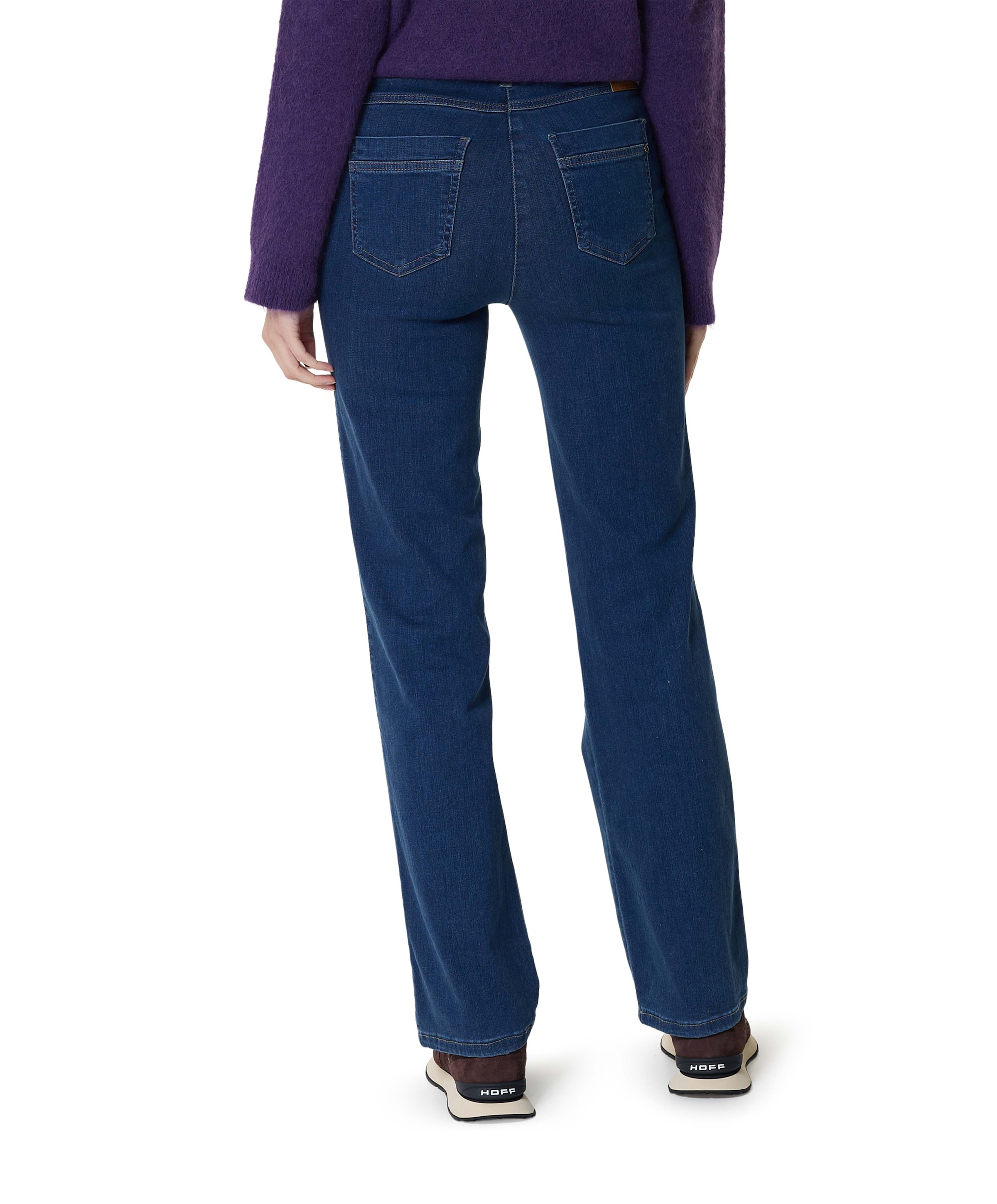 Relaxed by Toni MbF Straight dames jeans blauw