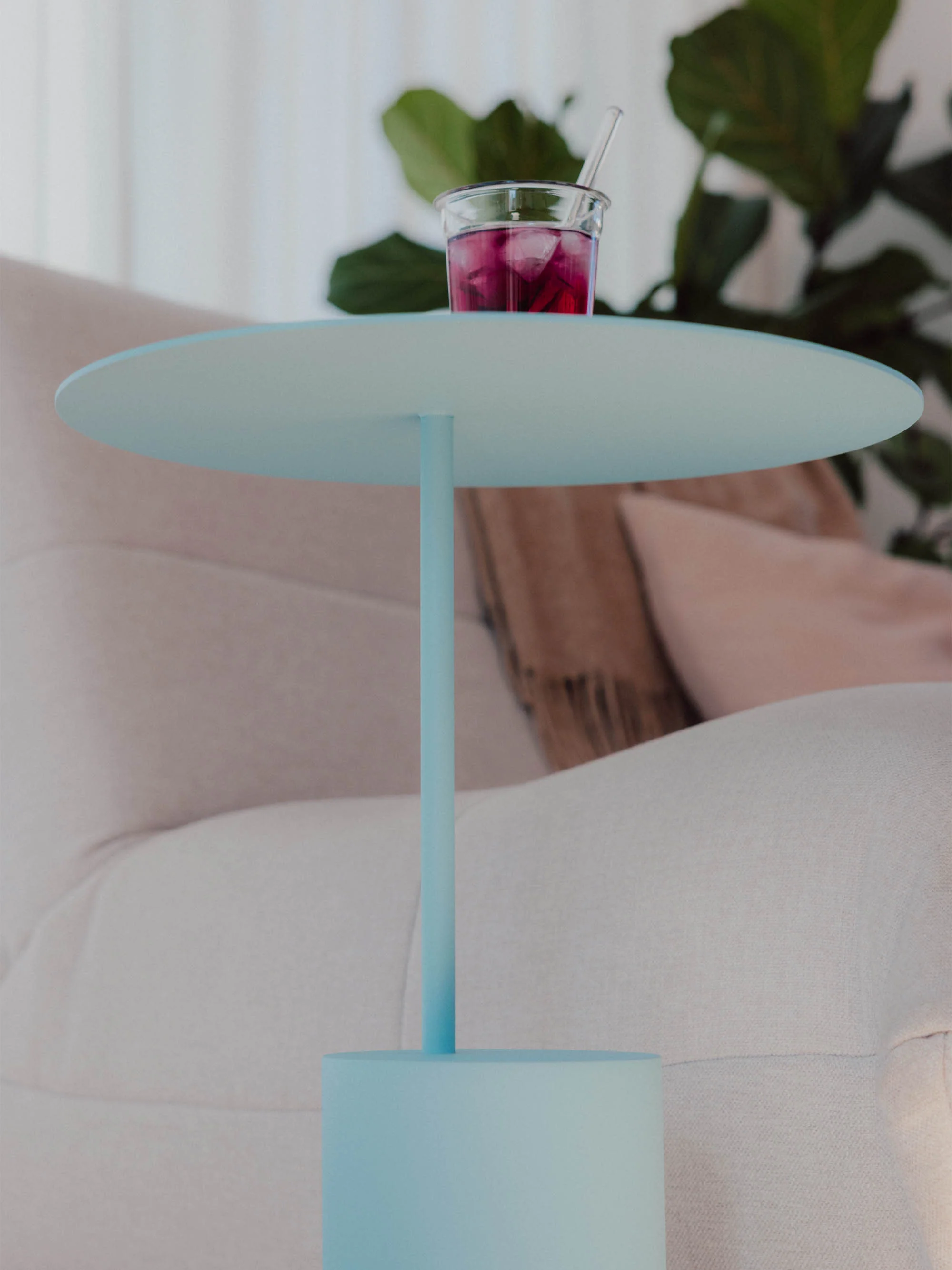 Ronde bijzettafel Ciro