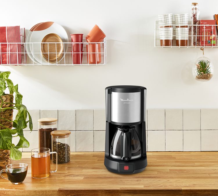 Cafetière Moulinex Subito select inox FG370811 électrique + offre cadeaux
