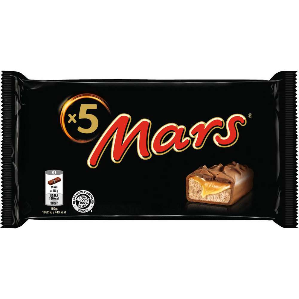 Mars Schokoriegel 5x45g=225g MHD:3.8.25