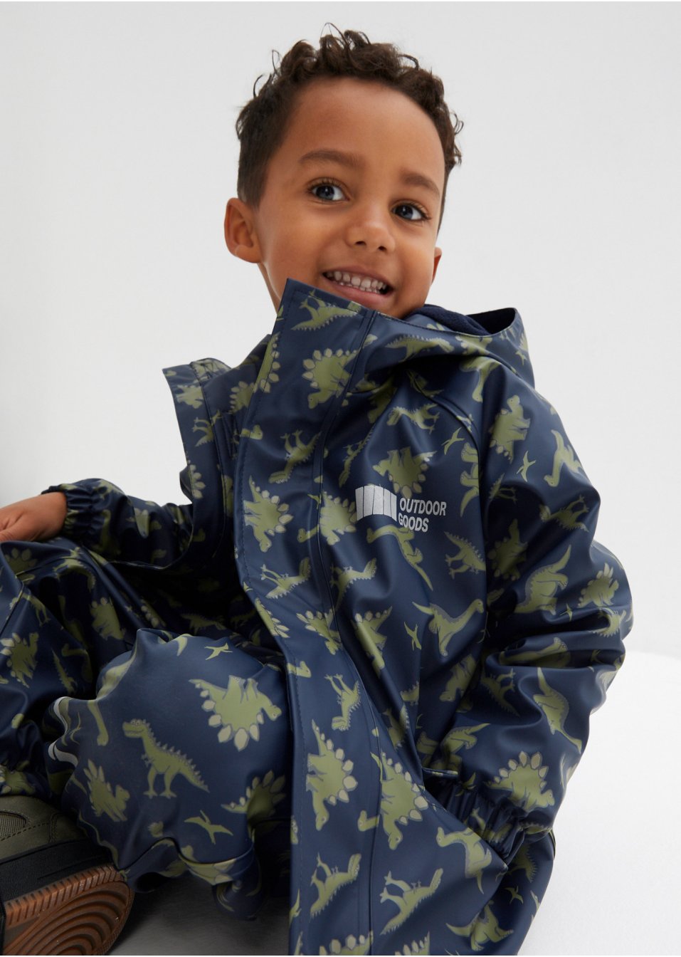 Veste de pluie thermo enfant avec imprimé dinosaure
