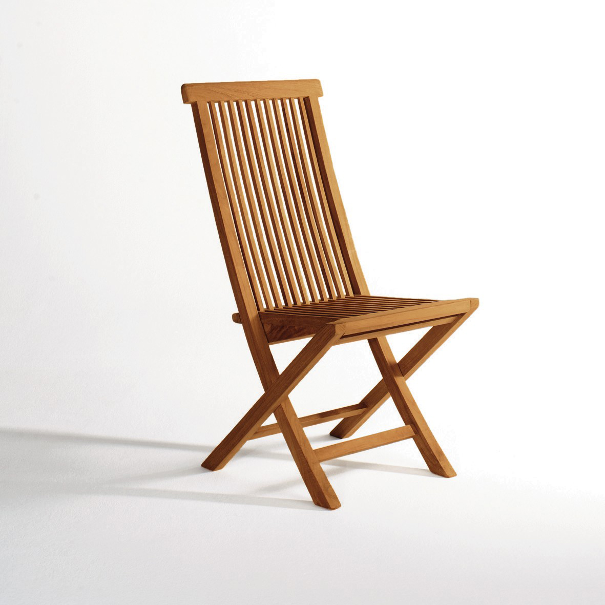 Klappstuhl 'Skagen' aus Teakholz, natur, B 52 cm, H 99 cm, L 47 cm günstig bestellen