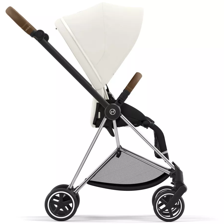 cybex PLATINUM Kombikinderwagen New Mios Chrome Brown Off White