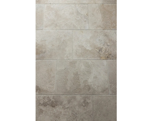 Travertin vloertegel Bari 61,0 x 40,6 x 1,2 cm, oppervlak en randen getrommeld