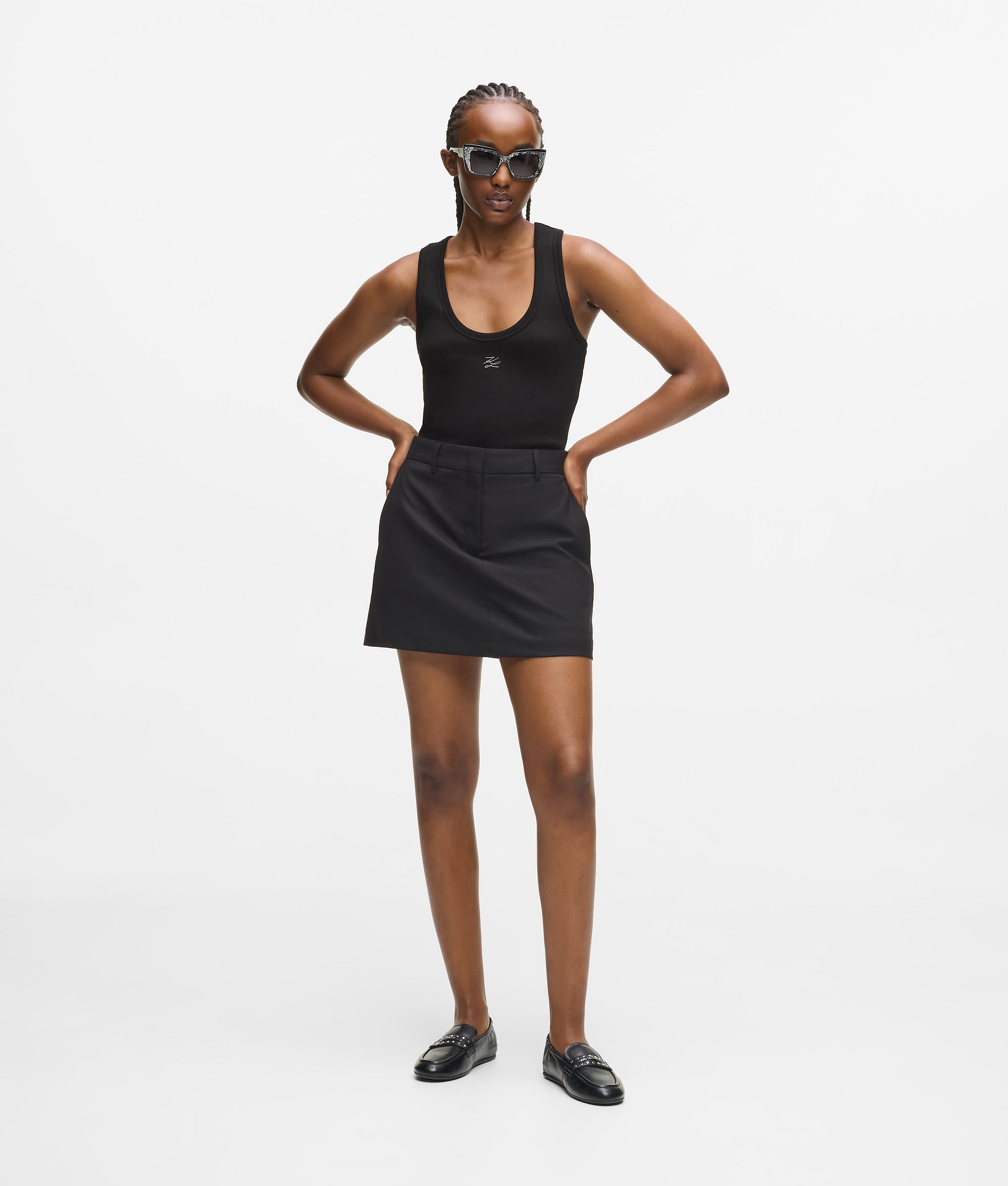 Autograph tanktop met rib