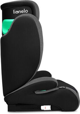 Lionelo HUGO i-Size Beltestol, Black Grey