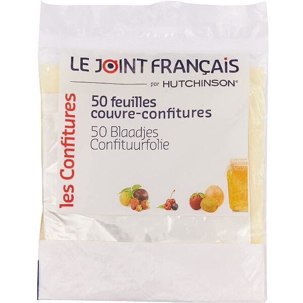 Sachet de 50 feuilles couvre-confitures