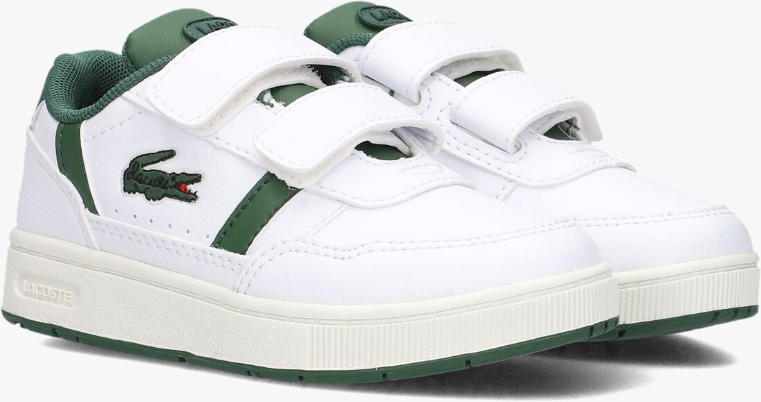 LACOSTE witte lacoste lage sneakers t-clip j