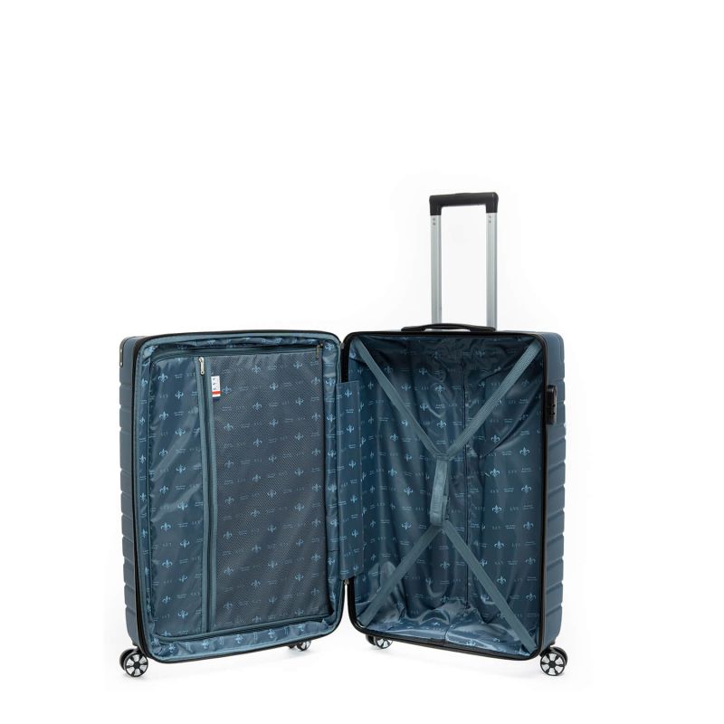 Lot de 3 valises rigides 2123 56, 67 et 77 cm Bleu