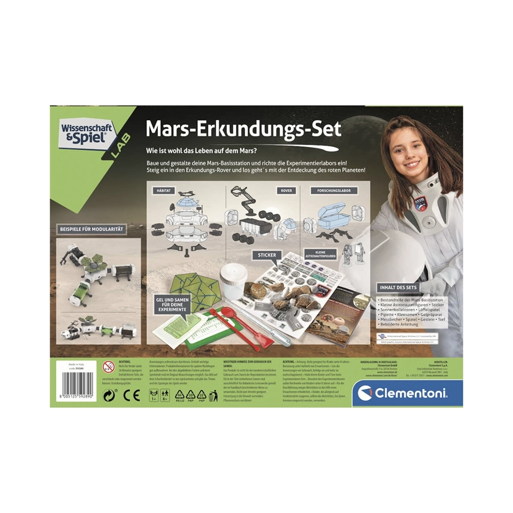 Clementoni Experementierkasten Mars - Erkundungsset