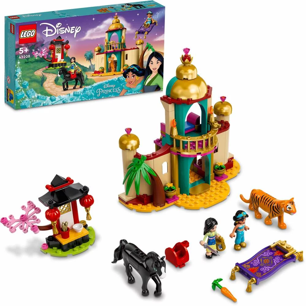 LEGO®DISNEY 43208 -  L’AVENTURE DE JASMINE ET MULAN