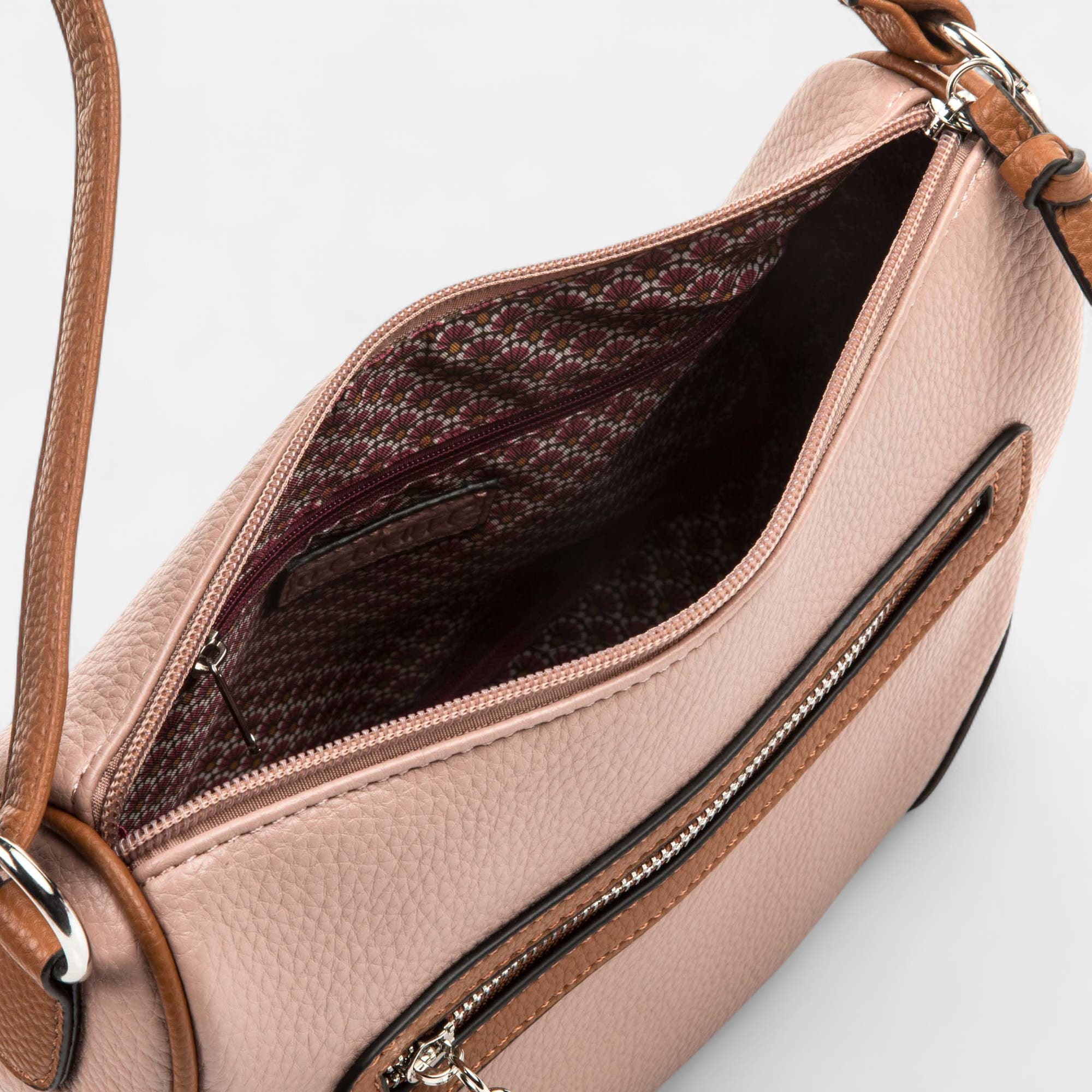 Sac bandoulière rose