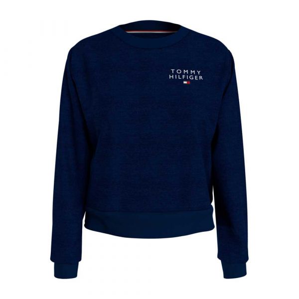 Tommy Hilfiger Uw0uw04521 Sweatshirt Azul XS Mulher