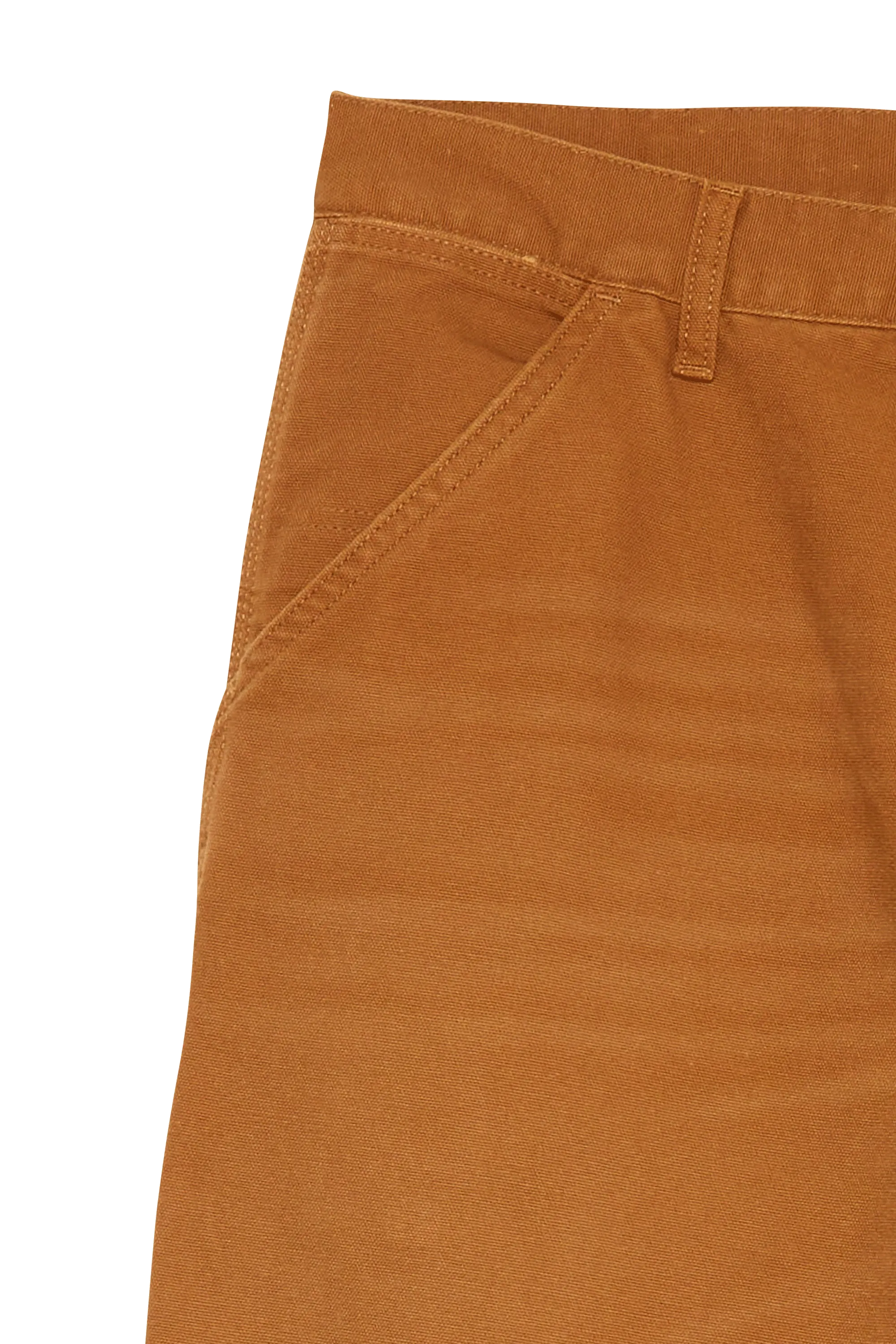 CARHARTT WIP Pantalon Single Knee Marron