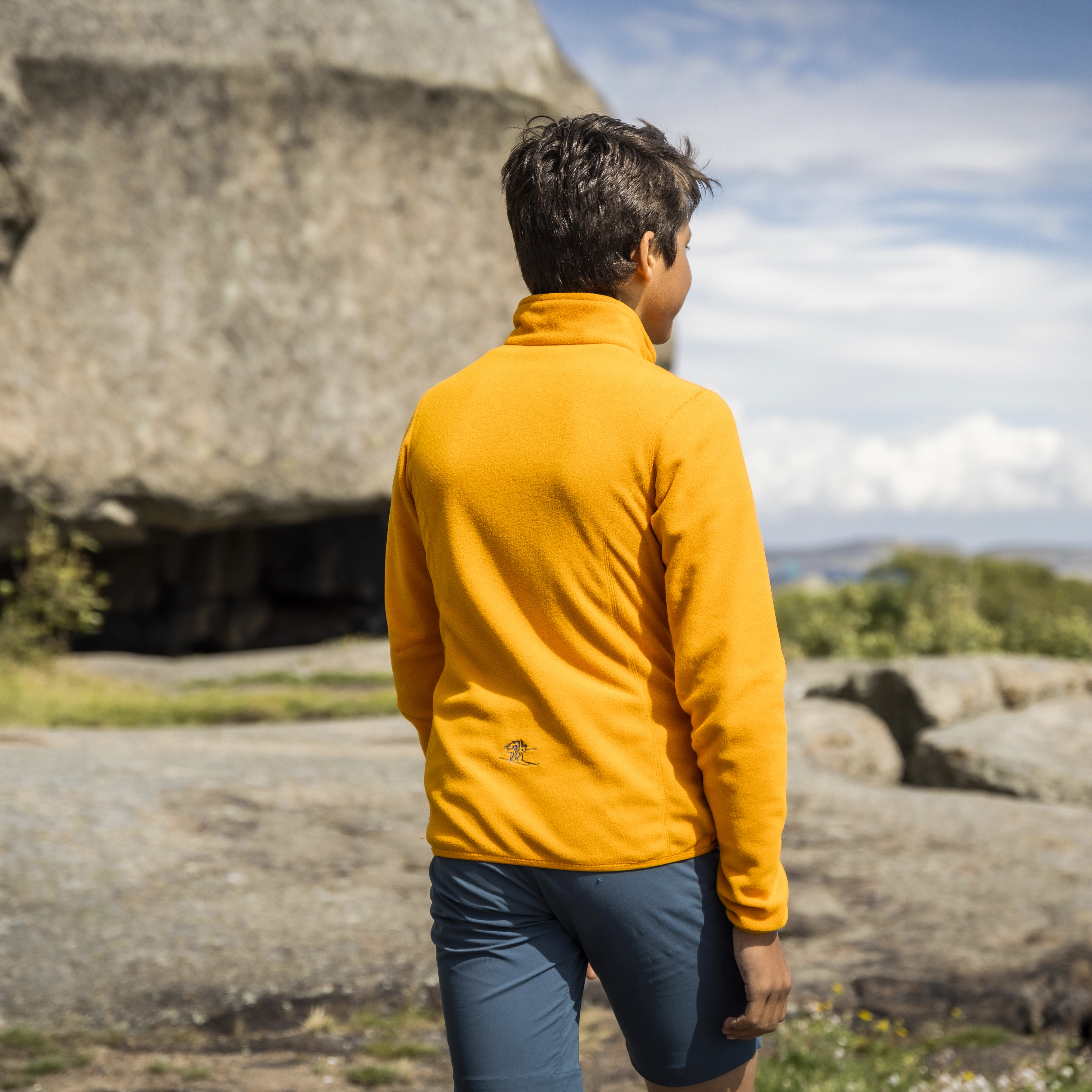 Runde Youth Jacket Cloudberry Yellow