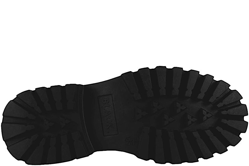 BLACK LOAFERS I SORT PU MED LAK LOOK