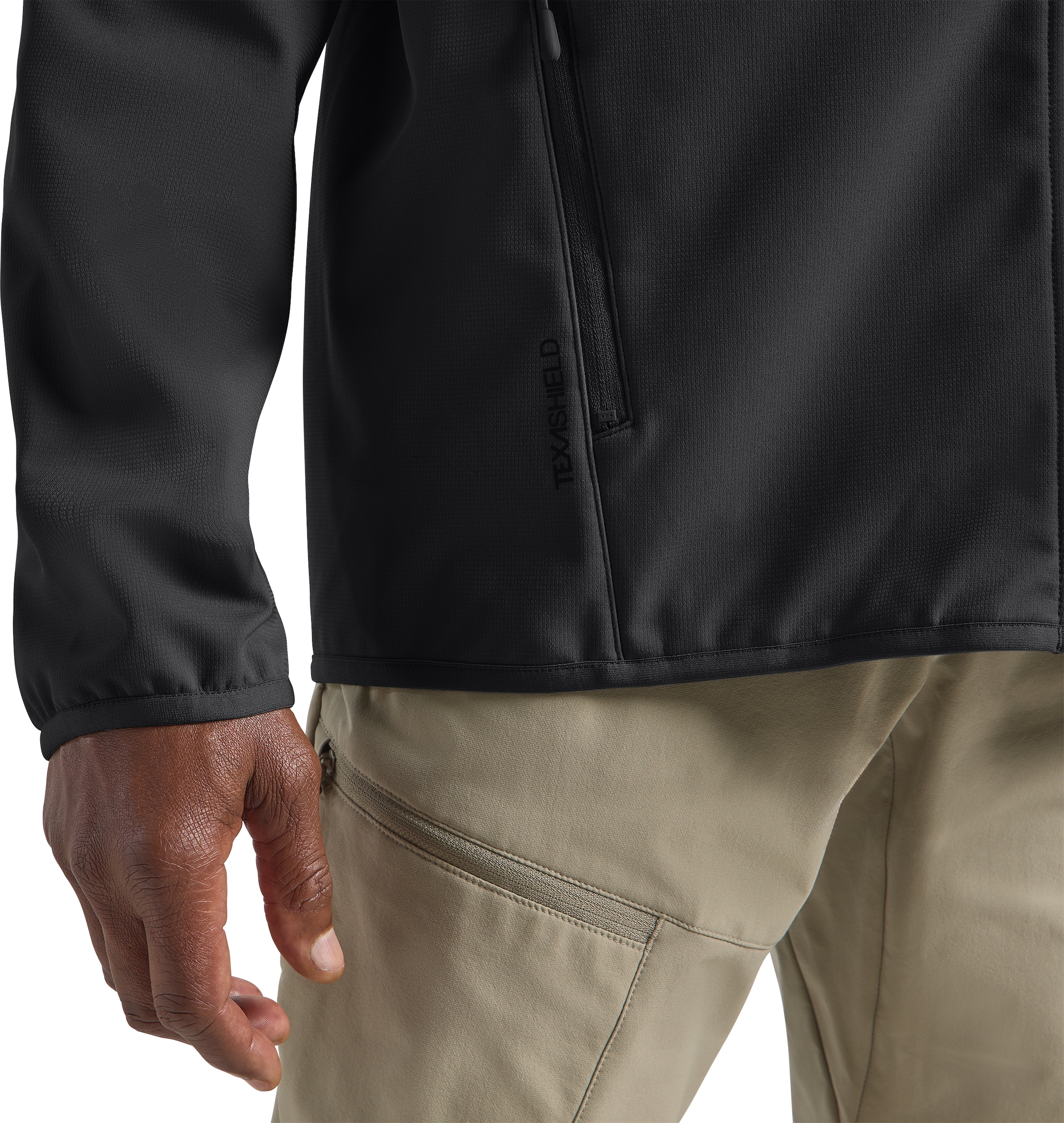 Jack Wolfskin Softshelljacke »BORNBERG HOODY« mit Kapuze Atmungsaktiv, leicht, Übergangsjacke