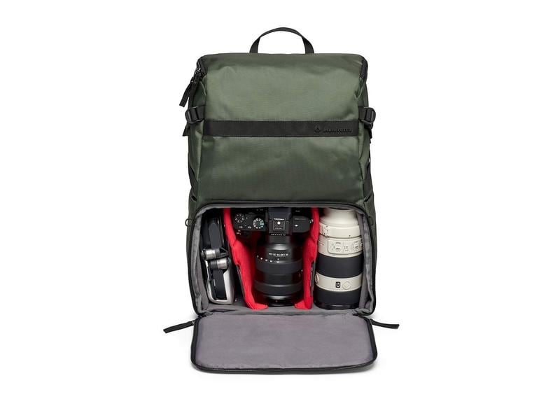 Manfrotto Fotorucksack Street Slim Stylischer Kamerarucksack mit viel Platz
