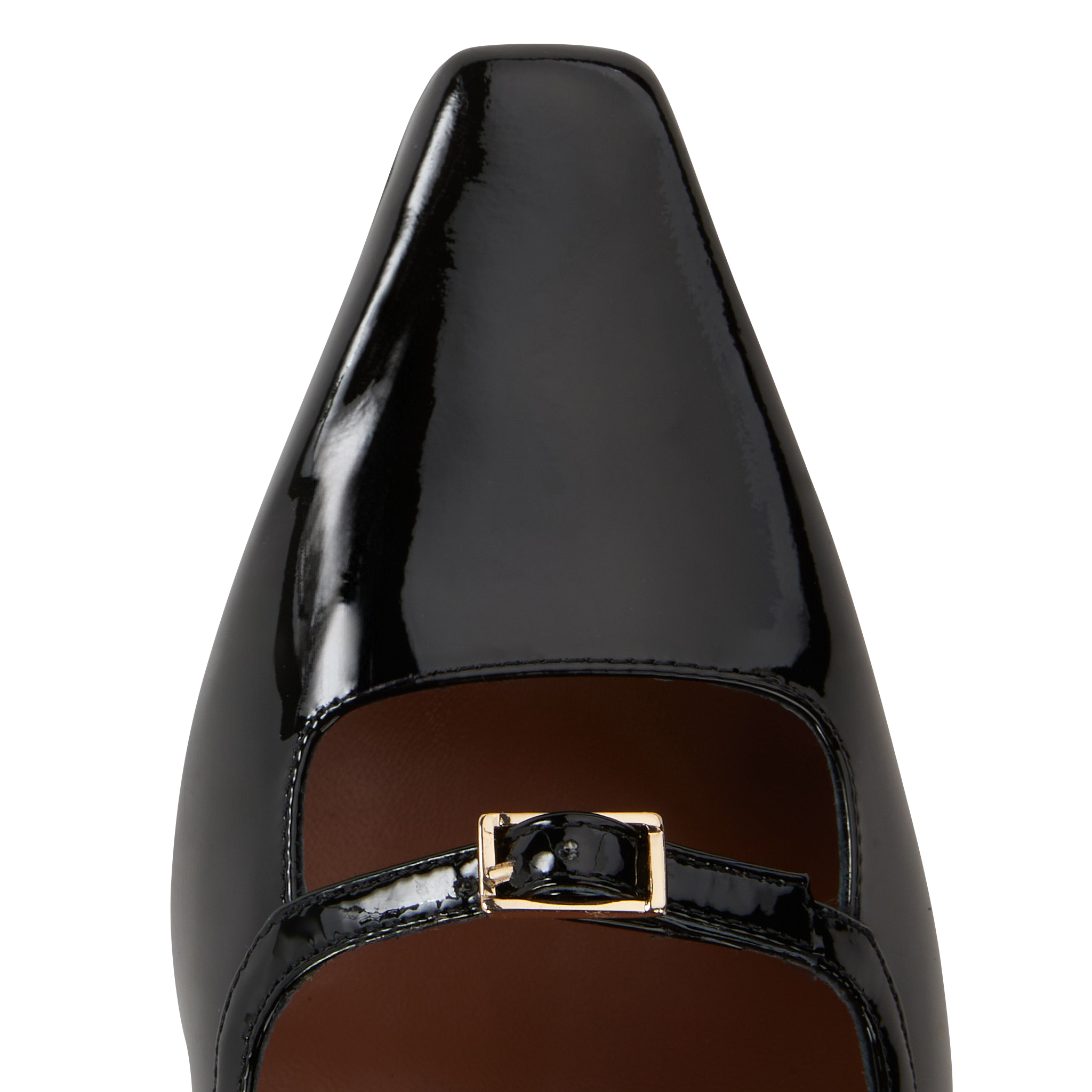 DIOLA - Escarpins en cuir vernis | Noir