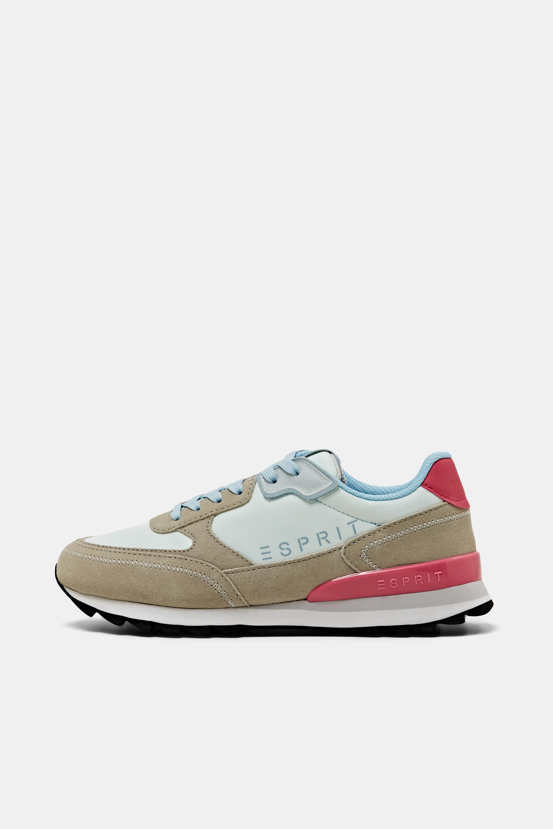 Sneakers multicolores en cuir véritable