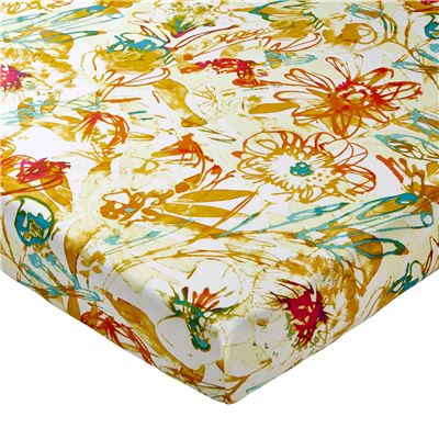 Linge de lit à fleurs et multicolore - BECQUET CRÉATION