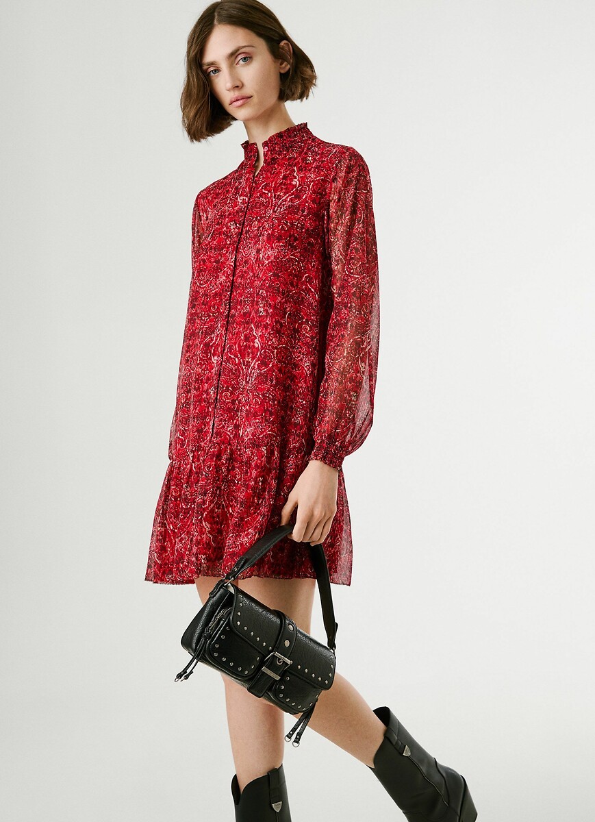 PEPE JEANS<br>Vestido curto estampado MIMI
