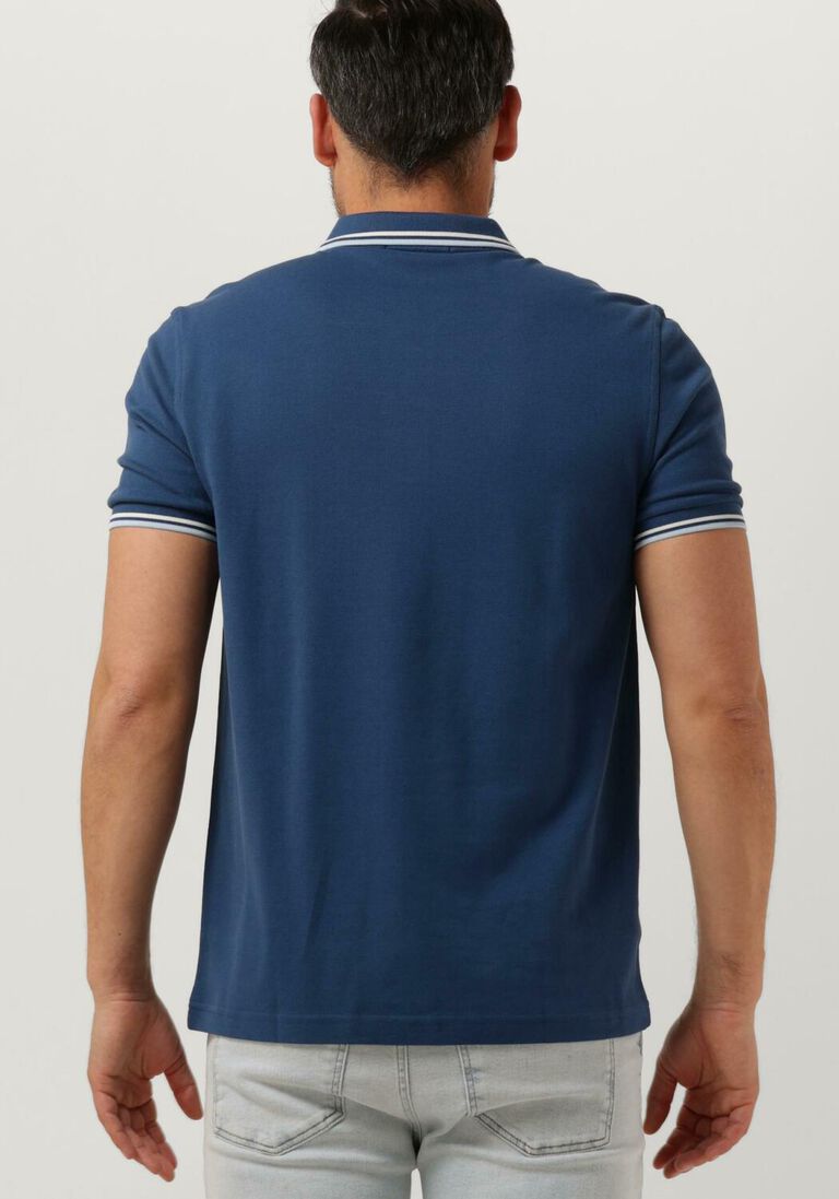 FRED PERRY blauwe fred perry polo the twin tipped fred perry shirt