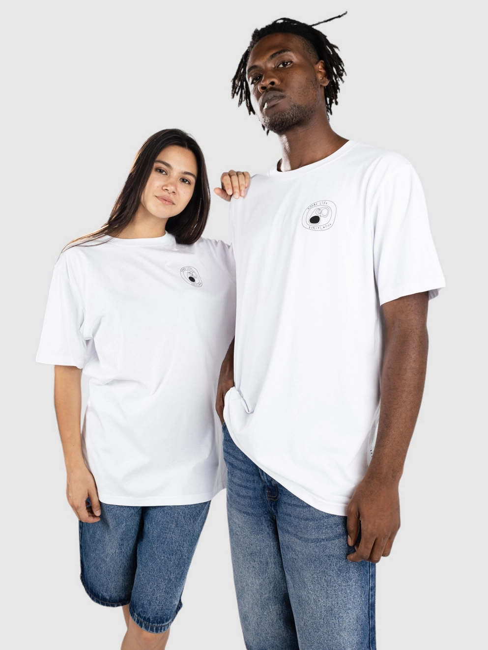 Macba Life Pigeon T-Shirt white/black/red