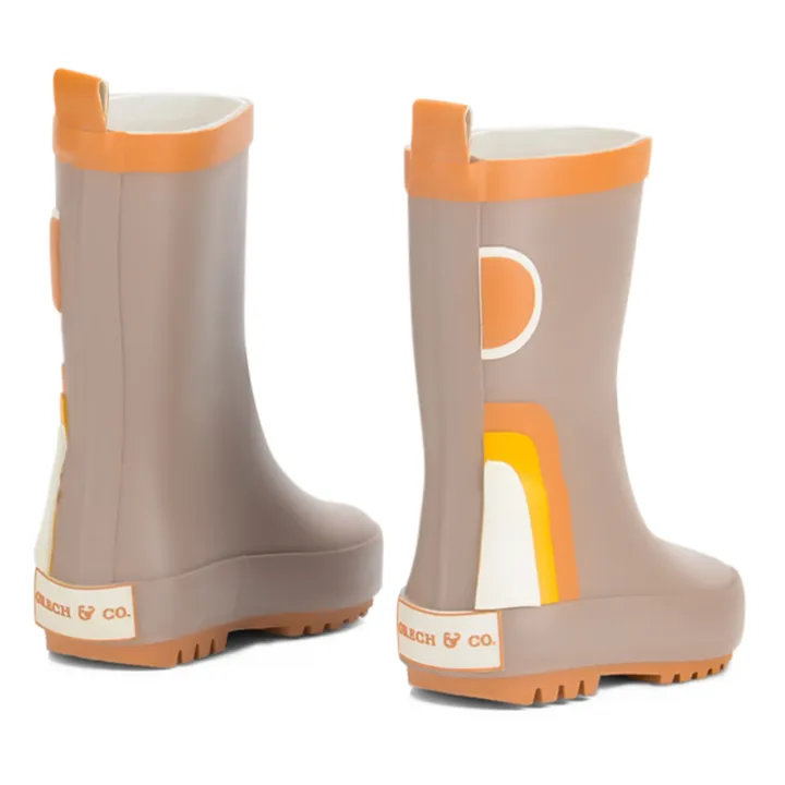 Grech & Co Bottes de pluie Latex Naturel | Taupe