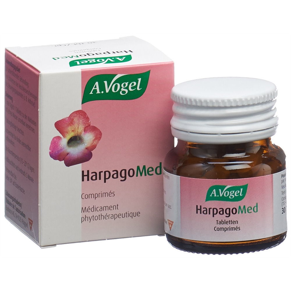 HARPAGOMED Tabl Glas 30 Stk<br>30 Stück, Glas, Tablette