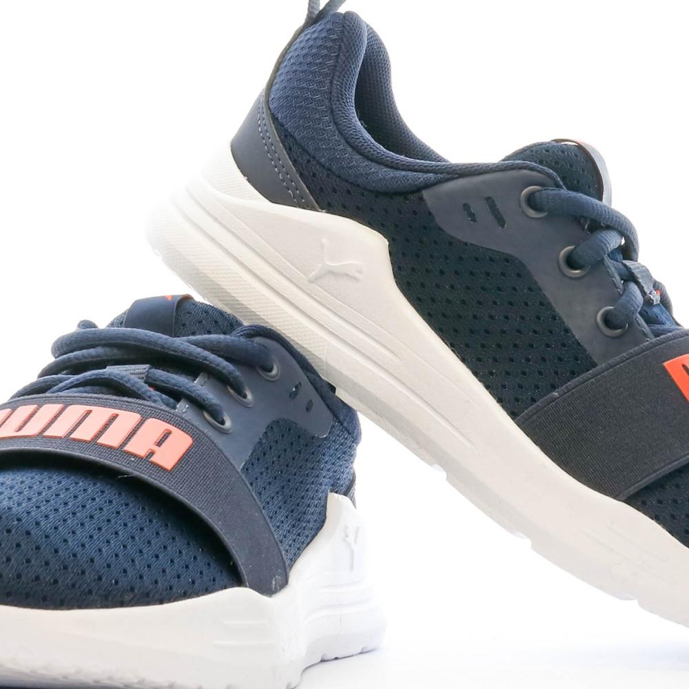 Puma Baskets Marine Garçon Puma Wired