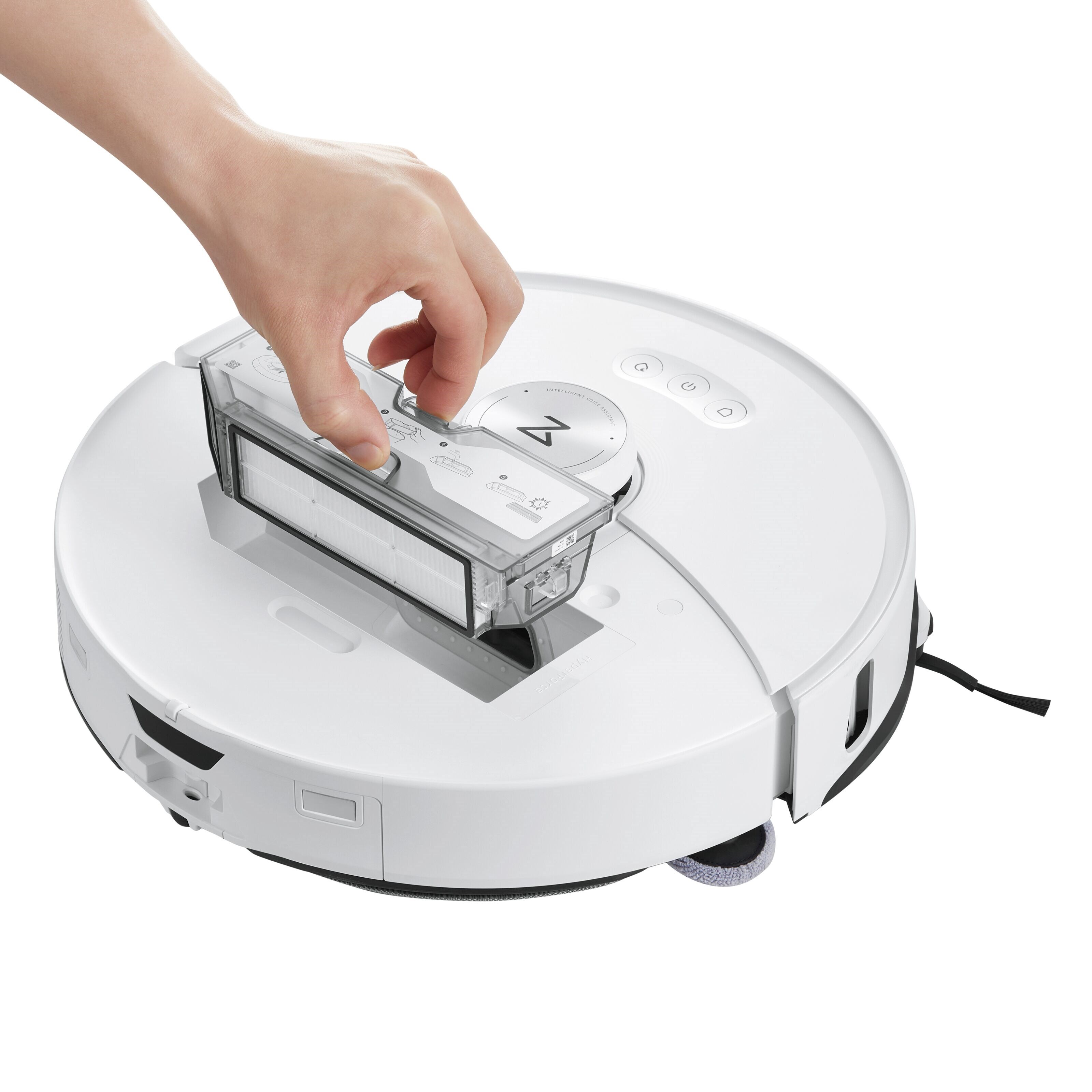 Roborock S8 MaxV Ultra Helautomatisk robotstøvsuger Hvit